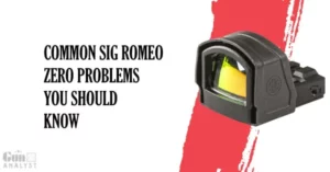 Common SIG ROMEO ZERO Problems