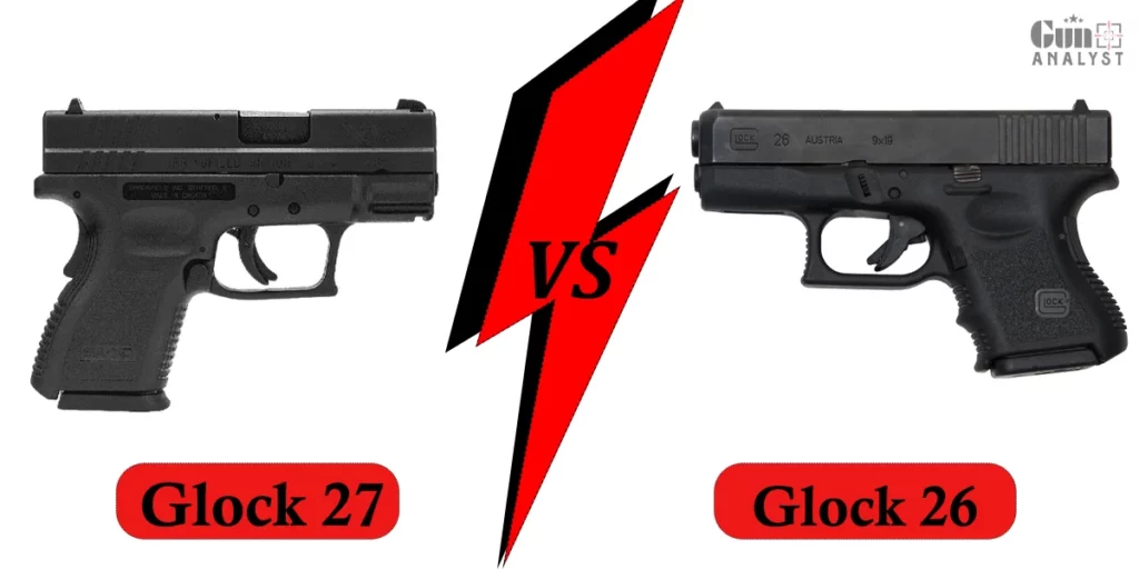 Glock 27 vs Glock 26