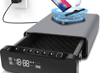 Alarm Clock Gun Safe